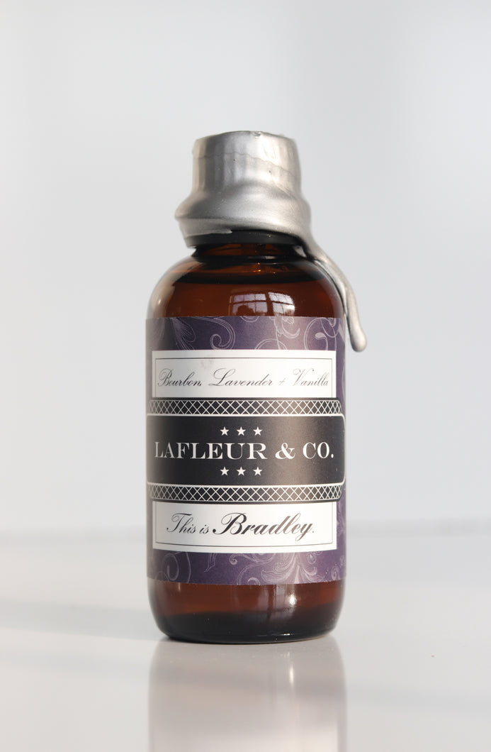 The Bradley (Bourbon, Lavender, Vanilla) - 2 fl oz - LaFleur & Company Beard Care